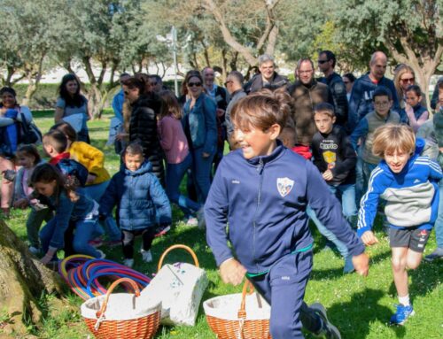 Easter Egg Hunt at IDE: a day to share as a team